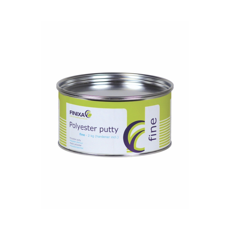 MASTIC POLYESTER FINIXA GAP 20 BLANC FIN 2KG - Finitech