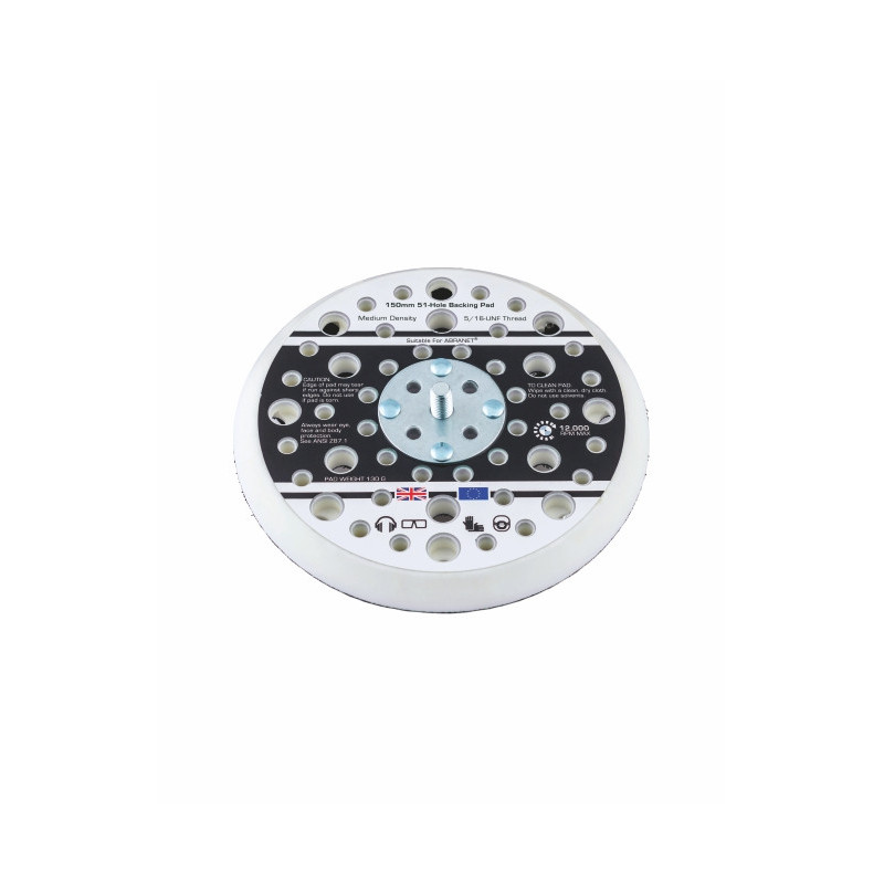 PLATEAU PONCEUSE FLEXIPADS D.150 AA 51T 5/16 MEDIUM - Finitech