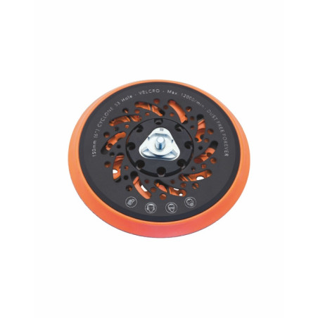 PLATEAU PONCEUSE FLEXIPADS D.150 AA 53T 5/16+M8 - Finitech
