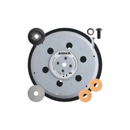 PLATEAU PONCEUSE MIRKA UNIPAD  D.150 AA 61T 5/16+M8 - Finitech
