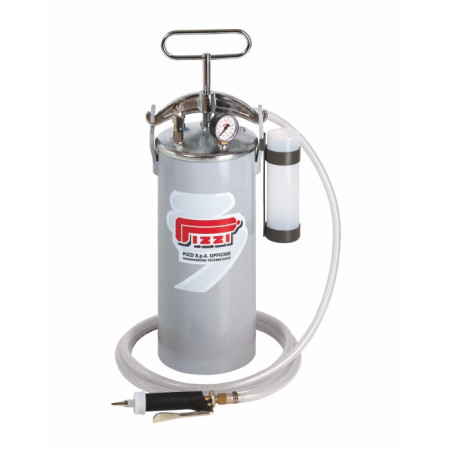 ENSEMBLE POT SOUS PRESSION ACIER PIZZI 8KG COLLE VINYLIQUE - Finitech