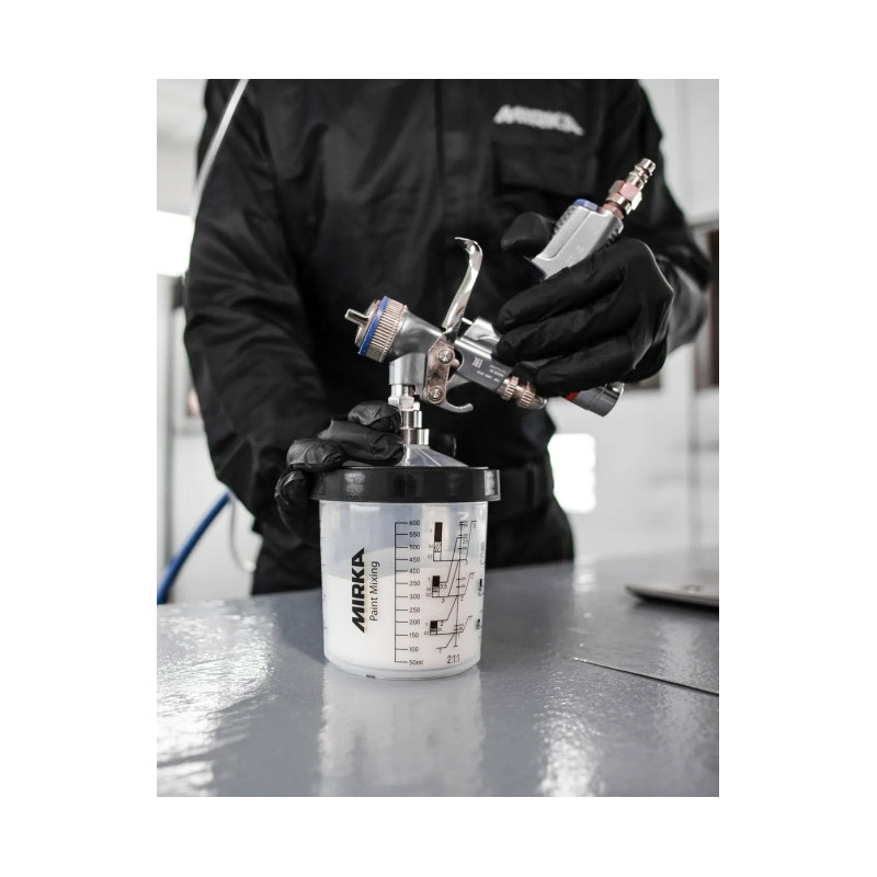 SYSTEME GODET JETABLE MIRKA 650ML - Finitech