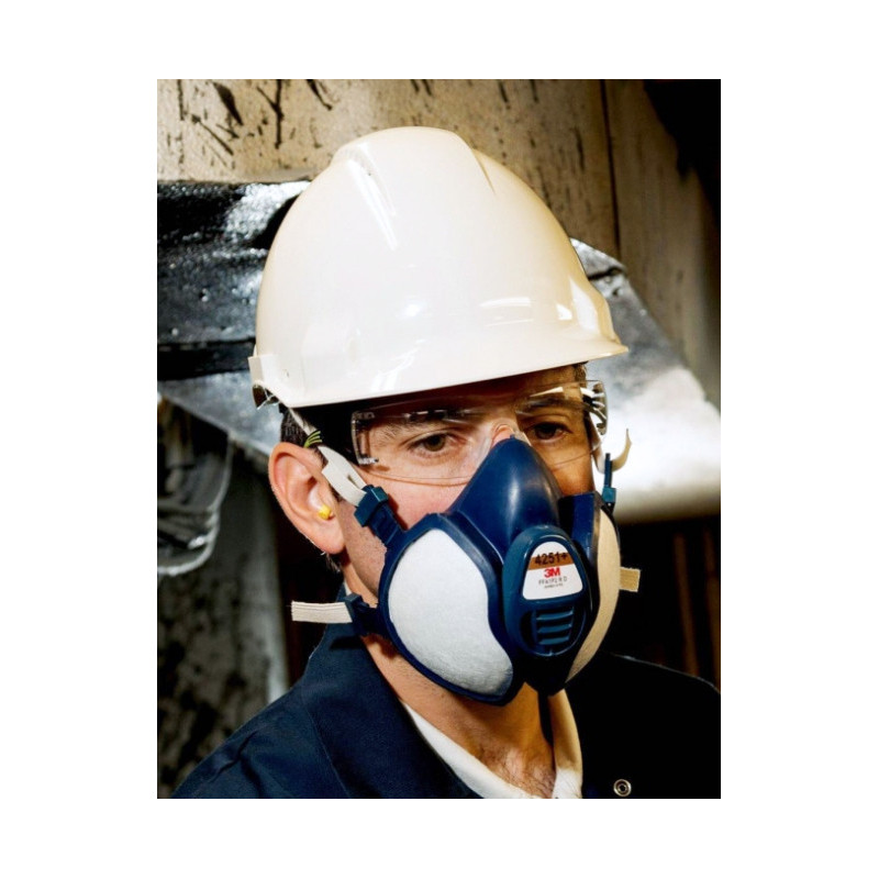 DEMI-MASQUE SANS MAINTENANCE 3M FILTRE FFA2P3 4255+ - Finitech