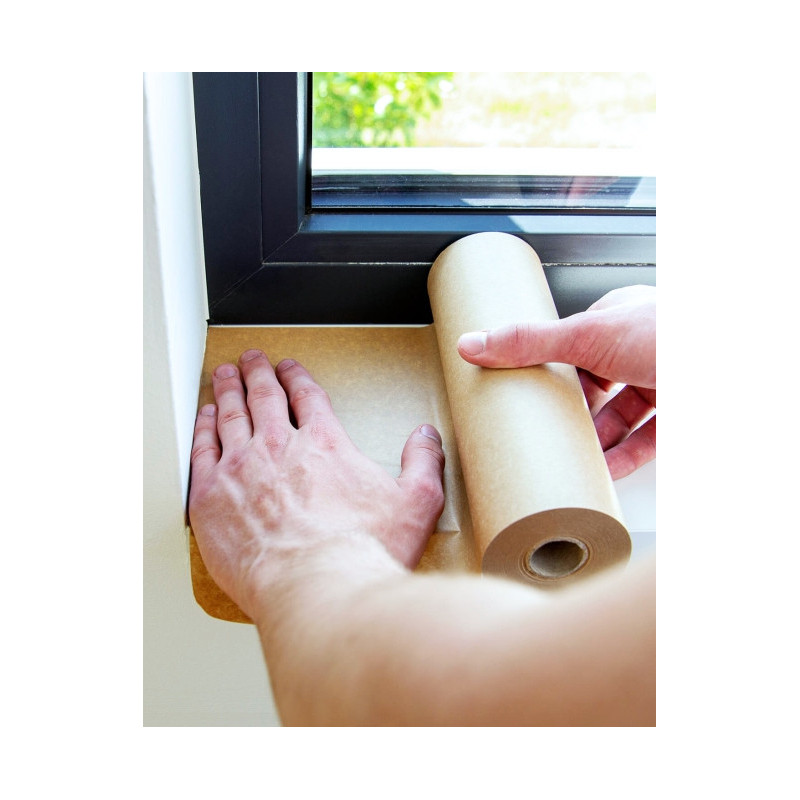 ROULEAU KRAFT 50GR REPOSITIONNABLE K50AD - Finitech