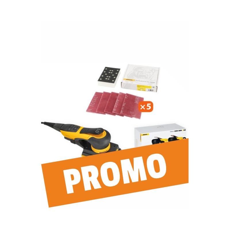 Ponceuse Mirka DEOS 81x133 mm + kit moulure | Ponçage précision