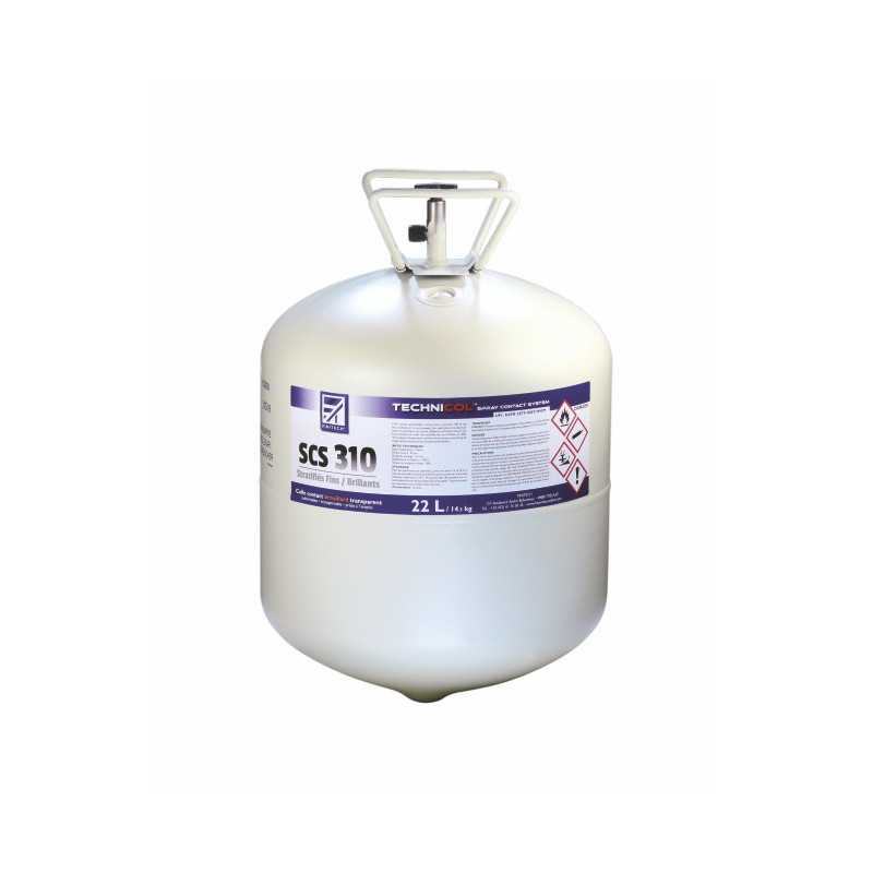 BONBONNE COLLE CONTACT SCS 310 PULVERISATION BROUILLARD - Finitech