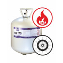 BONBONNE SCS 170 COLLE CONTACT LACET TRANSPARENT - Finitech