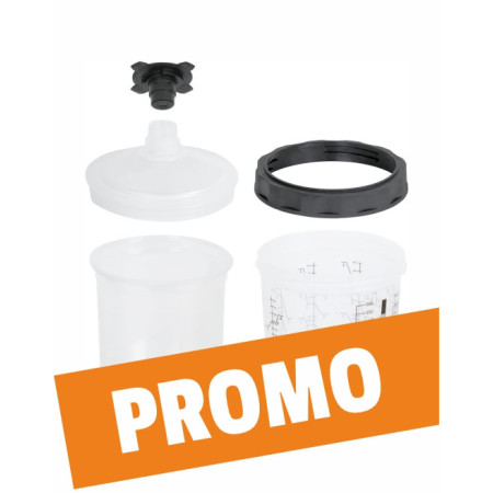 SYSTEME GODET JETABLE MIRKA 650ML - Finitech