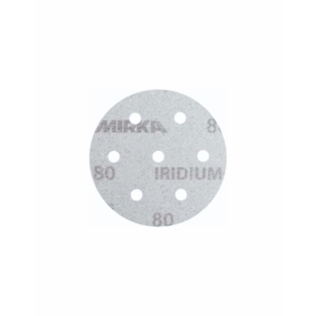 DISQUE PAPIER LATEX MIRKA IRIDIUM AA 7T D.90 - Finitech