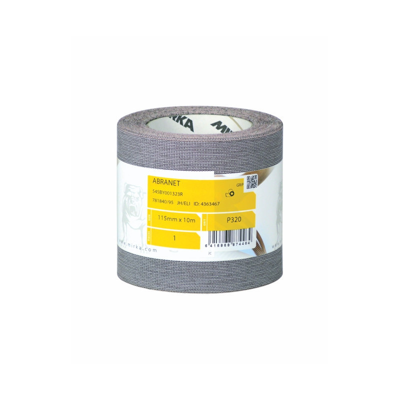 ROULEAU ABRASIF MIRKA ABRANET LARG.115X10ML - Finitech