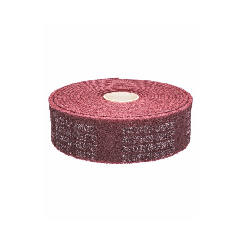 ROULEAU SCOTCH BRITE ROUGE LARG.125X25ML CF-RL TRES FIN - Finitech