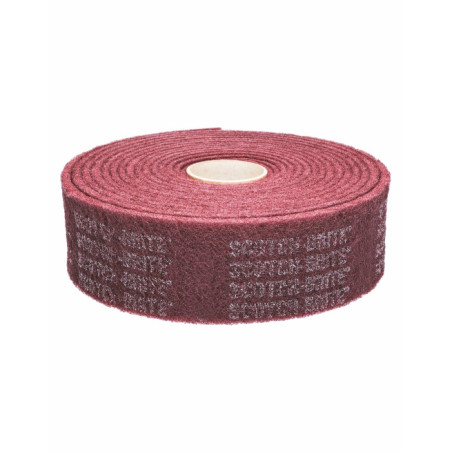 ROULEAU SCOTCH BRITE ROUGE LARG.125X25ML CF-RL TRES FIN - Finitech