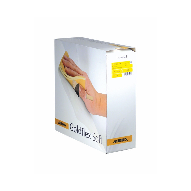 ROULEAU PAPIER SUR MOUSSE MIRKA GOLDFLEX-SOFT LARG.115X25ML - Finitech