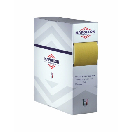 ROULEAU PAPIER SUR MOUSSE GD-FLEX/RSAS LARG.115X25ML - Finitech