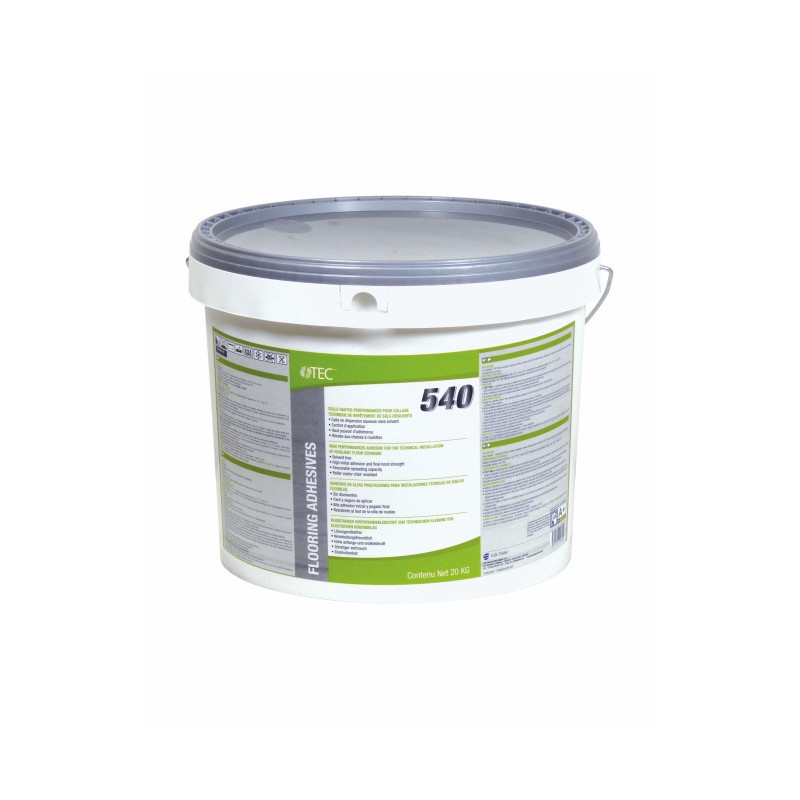 COLLE ACRYLIQUE TEC 540 POUR REVÊTEMENTS DE SOLS - Finitech